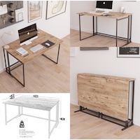 Fahrettinküçük Worklife Katlanabilir Çalışma Masası Bilgisayar Masası Çizim Masa Fahrettinküçük Worklife Katlanabilir Çalışma Masası Bilgisayar Masası Çizim Masa