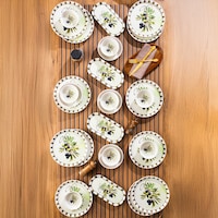 Perotti Olives 28 Parça Kahvaltı Seti 12 Kişilik Kahvaltı Takımı Çok Renkli Perotti Olives 28 Parça Kahvaltı Seti 12 Kişilik Kahvaltı Takımı Çok Renkli