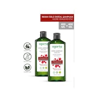 Agarta 2 Adet Doğal Reishi Özlü Şampuan 400 ML