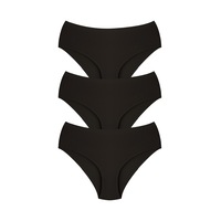 Cottonhill Pamuklu Yüksek Bel Toparlayıcı Kadın Bikini Külot 3'lü Paket - 2 Çok Renkli 2 Cottonhill Pamuklu Yüksek Bel Toparlayıcı Kadın Bikini Külot 3'lü Paket - 2 Çok Renkli 2