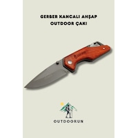 Gerber Kancalı Ahşap Outdoor Kamp Çakı 19 Cm Kahverengi Gerber Kancalı Ahşap Outdoor Kamp Çakı 19 Cm Kahverengi