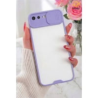 Fibaks iPhone 7 Plus/8 Plus Sürgülü Ultra İnce Renkli Kamera Korumalı Koruyucu Uyumlu Kılıf Fibaks iPhone 7 Plus/8 Plus Sürgülü Ultra İnce Renkli Kamera Korumalı Koruyucu Uyumlu Kılıf
