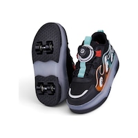 Nstil Unisex Çocuk Spor Ayakkabı Akıllı Bağcıklı Çıkarılabilen Patenli Işıklı Rahat Sneaker 030 Siyah Nstil Unisex Çocuk Spor Ayakkabı Akıllı Bağcıklı Çıkarılabilen Patenli Işıklı Rahat Sneaker 030 Siyah