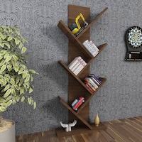 Moonlife Tree Dekoratif Kitaplık Ceviz Moonlife Tree Dekoratif Kitaplık Ceviz
