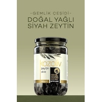 Kozoliv Doğal Gemlik Çeşidi Yağlı Siyah Zeytin Cam 400 G Kozoliv Doğal Gemlik Çeşidi Yağlı Siyah Zeytin Cam 400 G