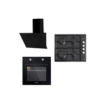 Kumtel B66-S2 - KO-410BF - DA6-833 Siyah Ankastre Set