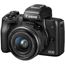 Canon EOS M50 + 15-45 MM IS STM Aynasız Fotoğraf Makinesi (Canon Eurasia Garantili)