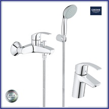 Grohe Banyo Batarya Seti Eurosmart