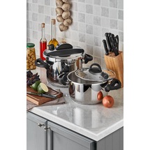 Bernardo Ares Master 4+6 LT İkili Düdüklü Tencere Seti