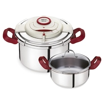 Tefal P4442066 Clipso+ Precision 4.5+6 Litre Düdüklü Tencere Seti