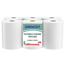 Omnisoft Fotoselli Makine Havlusu 6'lı 21 CM 2.5 KG