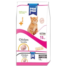 Paw Paw Kitten Tavuklu Yavru Kedi Maması 15 KG