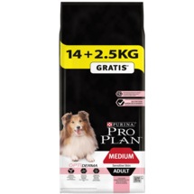 Pro Plan Medium Adult Somonlu Hassas Yetişkin Köpek Maması 14 + 2.5 KG