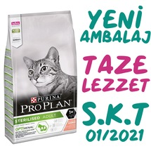 PROPLAN STERİLİSED SOMONLU KISIRLAŞTIRILMIŞ KEDİ MAMASI 10 KG