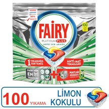 Fairy Platinum Plus 100 Yıkama Bulaşık Makinesi Deterjanı Kapsülü