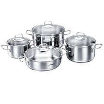 Korkmaz A1606 - Perla Tencere Seti 8 PARÇA