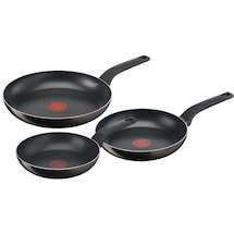 Tefal Titanyum 1X Easy Cook&Clean Tava Seti - 20+24+28 cm