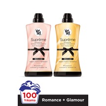 Vernel Supreme Konsantre Çamaşır Yumuşatıcısı Romance + Glamour 2 x 1200 ML