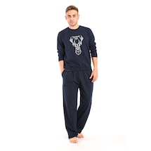 Tampap Geyik Desenli Erkek Eşofman Takımı