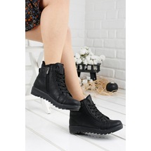 Ayakland Acr 083 İçi Termal Kürklü Kadın Bot Ayakkabı