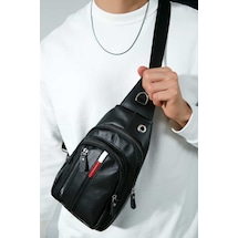 DERİ GÖRÜNMLÜ BODYBAG UNISEX TOMMY ÇANTA