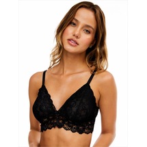 AYYILDIZ 3644 DANTELLİ BRALET SİYAH