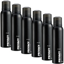 Privacy Men Deodorant 6x150ml