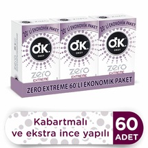 OKEY Zero Extreme 60'lı Prezervatif