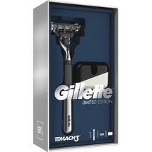 Gillette Mach3 Tıraş Makinesi Özel Seri Krom Kaplama + (Tıraş Mak