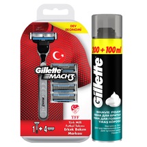 Gillette Mach3 Milli Takım Özel Paketi Tıraş Makinesi