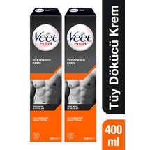 Veet Men Tüy Dökücü Krem 200 ml Erkeklere Özel X 2 Adet