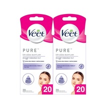 Veet Pure Sir Ağda Bandı Yüz 20'Lİ - 2 Adet