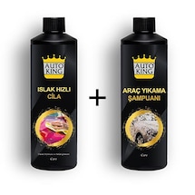 Auto King Araç Yıkama Şampuanı + Islak Hızlı Cila