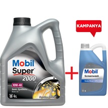 Mobil Super 2000 X1 10W40 Motor Yağı 4 Lt