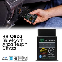 ELM 327 Arıza Tespit Cihazı OBD2 Arıza Okuma Silme Bluetooth İOS