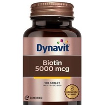 Dynavit Biotin 5000 mcg 100 Tablet