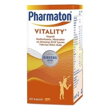 PHARMATON 60 KAPSÜL SKT 04/2022 ORJİNAL ÜRÜN