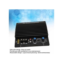 Araç Gücü Amplifikatörü, 3000w Araç Yüksek Güçlü Açıkta Kalan Amplifikatör Kartı, 8-12 İnç Woofer İçin 12v, Alüminyum Alaşım Malzeme, Panel