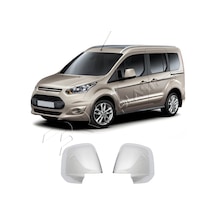 Ford Connect Uyumlu 2014-2019 Ayna Kapağı 2 Parça Abs Krom Kaplama