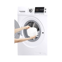 Beyaz Fermuarlı İç Çamaşır Yıkama Filesi Torbası 20x10 Tr Beyaz Diğer