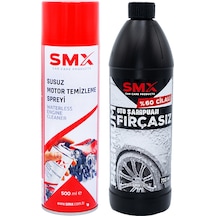 Premium %60 Cilalı Fırçasız Oto Şampuanı 750 Ml+ Susuz Motor Temizleme Spreyi 500 Ml
