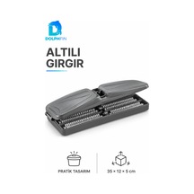 Altılı Gırgır Sapsız Halı Kırıntı Toplama Fırçası Başlığı Çok Renkli