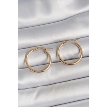 Mey İthalat 316 Çelik Gold Renk 22mm Kadın Halka Model Kadın Küpe - Özel Seri Meyeb682b1e90bd3160c637053d97 Altın