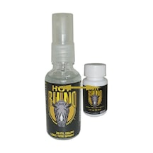 Hotrhino Geciktiricisprey + Rhino 30 Lu Erkek Katılık Formülü