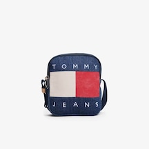 Tommy Hilfiger Tommy Jeans Archive Denim Reporter Erkek Mavi Çapraz Çantaam0am13814