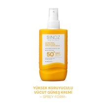 Sinoz Hassas Bakım Ultra Yüksek Koruyucu ve Nemlendirici Güneş Kremi SPF50+ 200 ML