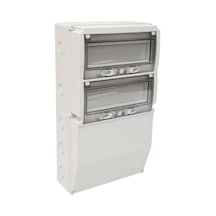 Tp Electric 3321-000-0000 300x540 Boş Kombinasyon Kutusu Kutusu 2x13 Sigorta Modülü Ip66