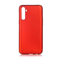 Rba Aksesuar Realme 6 Kılıf Rba Premier Silikon Kapak - Kırmızı Kırmızı