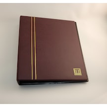 Para Albümü +20 Adet Sayfasıyla - Sırtı 5cm Bordo Renk