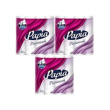 Papia Platinum 4 Katlı Tuvalet Kağıdı 3 x 32'li
